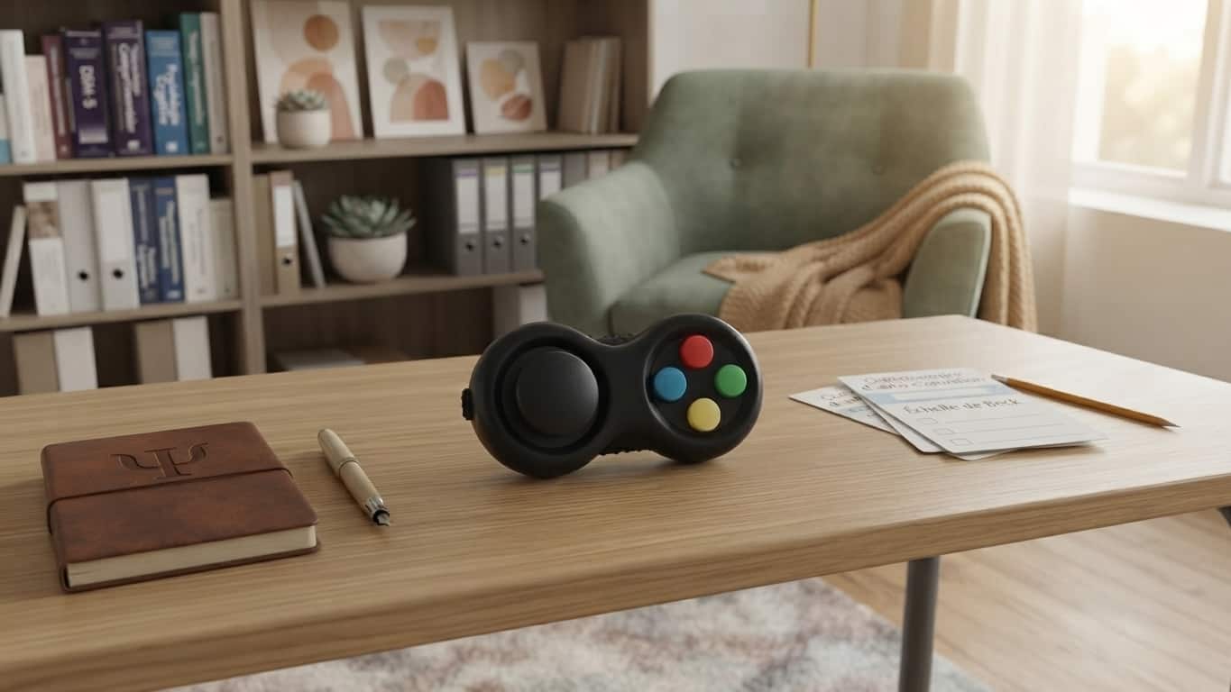 Mini Manette Fidget Multi-Boutons